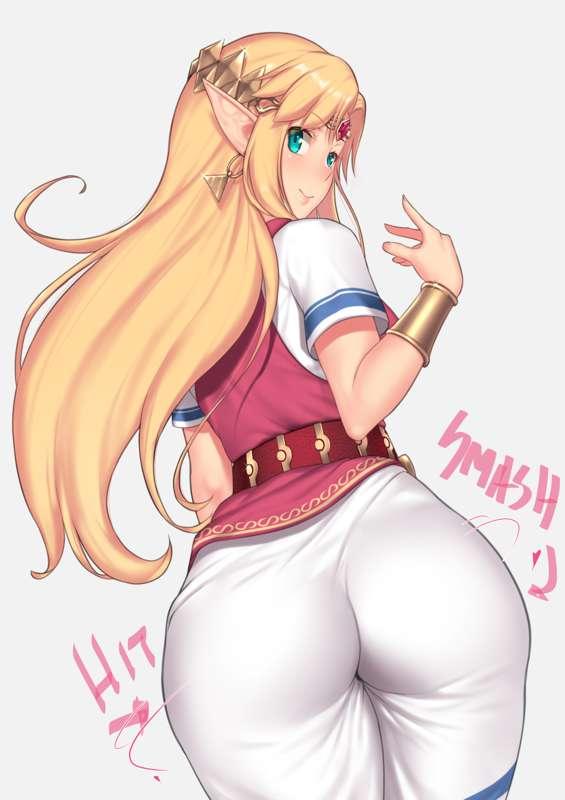 Zelda hurtbox ass