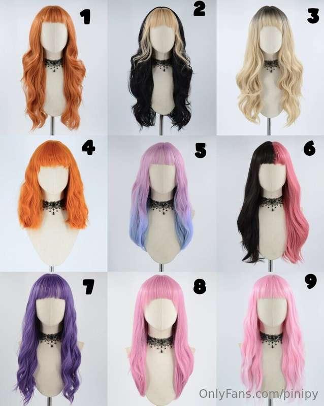 GUYS help me pick which wig to buy! A wig I ordered was out ..