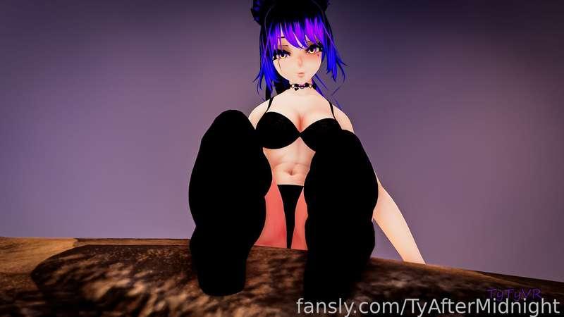 You're so obedient~

#lewdtuber #hentai #fyp #anime #vr #lewd #FemDom #Feet #Steppies #Futa #Foot