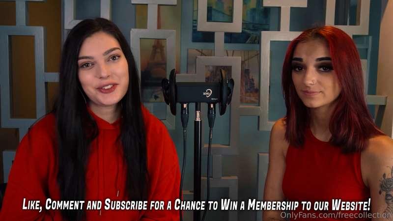 Deep EarLicking Double Trouble! Close Up Action with very in..