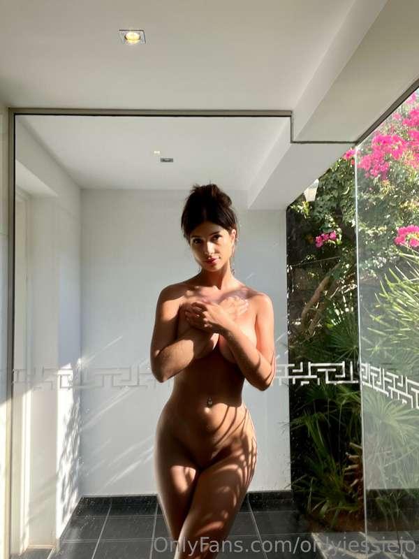 I love these completely nude shots from the from the front a..