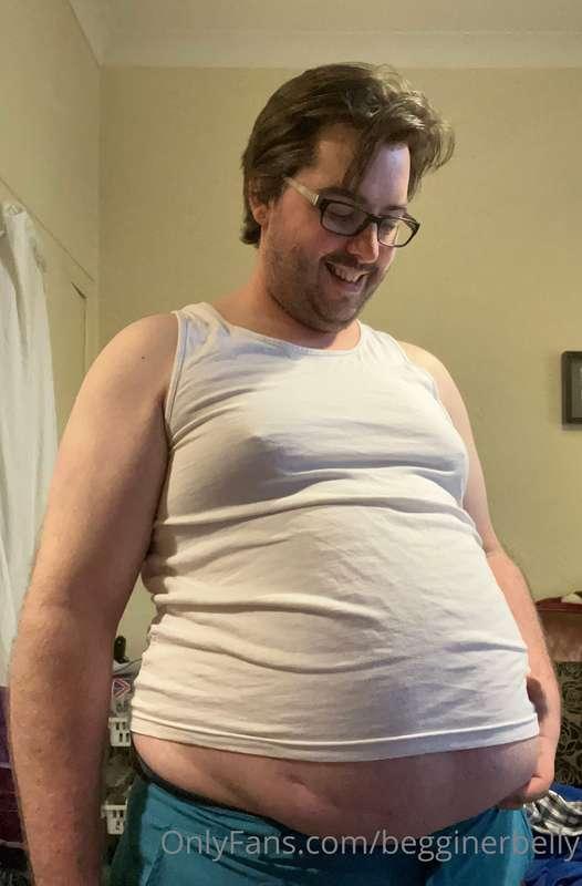 I need you to stuff my face and cause the vest to ride up my..