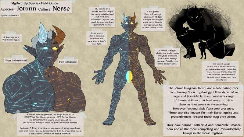 Mythed Up Field Guide #1: Jötunar