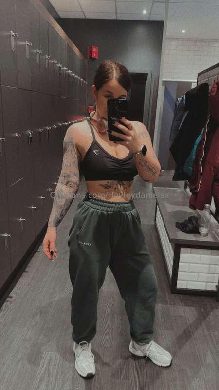 Would you still want me after a hot and sweaty gym session? 