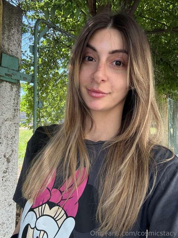 Sometimes I just stare at my reflection and take my time. In..