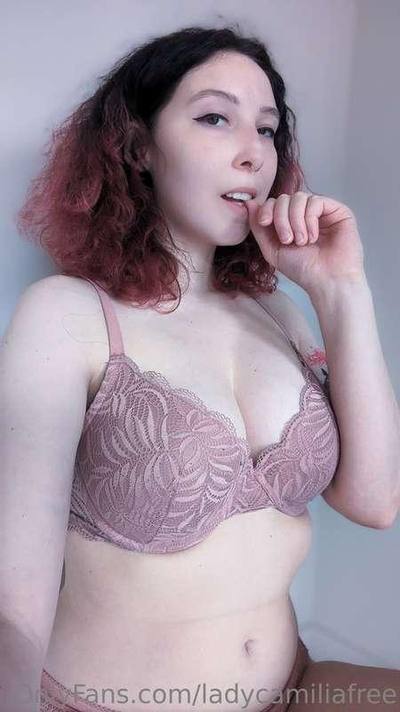 Did you enjoy this pink lingerie set?  Here are the matching..