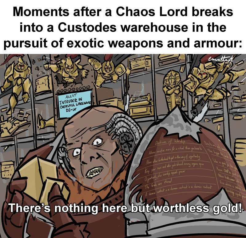 40k - "False Profits and Prophets"