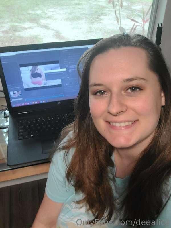 I've been editing away on our newest threesome video! It's a..