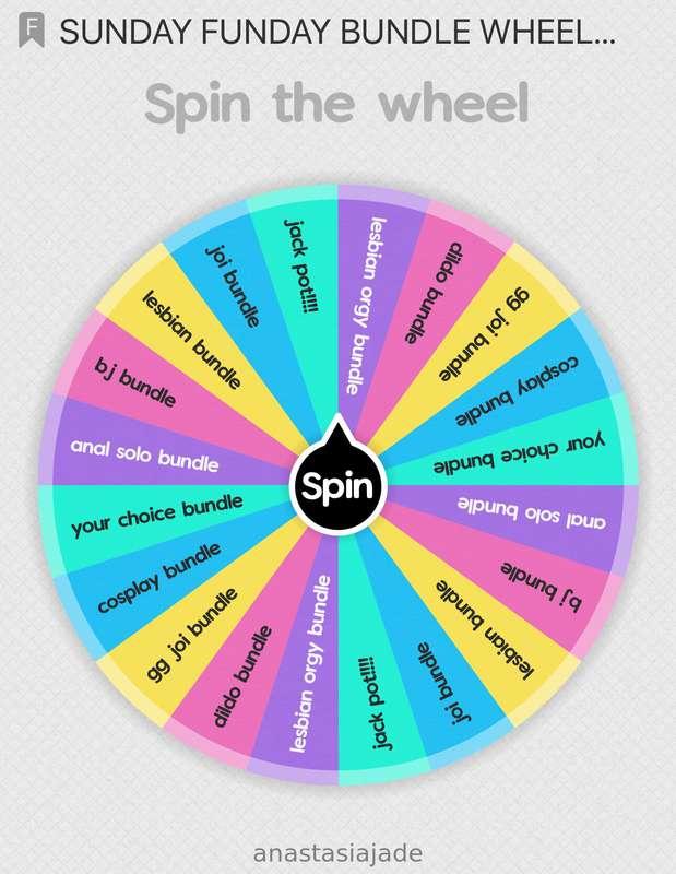 you know the drill 😘 buy 1 get 1 sunday funday wheel spins! ..