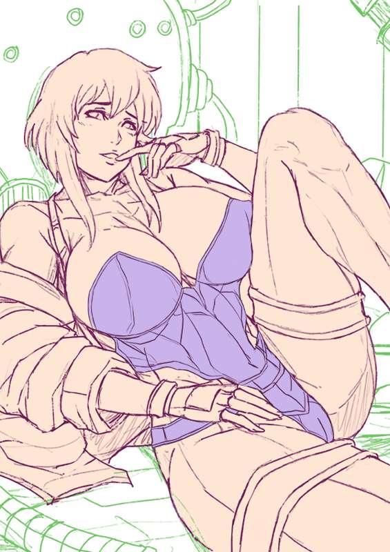 VOTE 75 : Major Motoko Kusanagi [SKETCH /SFW ]