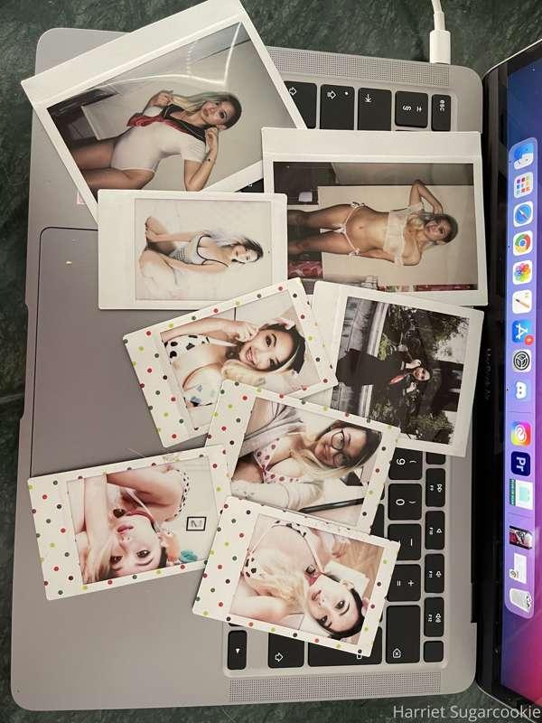 Polaroid raffle is happening on my paid page @harrietsugarco..