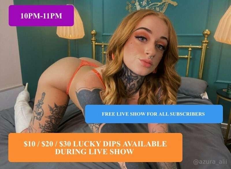 VOTE BELOW FOR THEME OF TOMORROW’S FREE NAUGHTY LIVE SHOW 😈
..