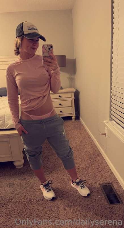 Undress me until the only thing left is my hat. 💋