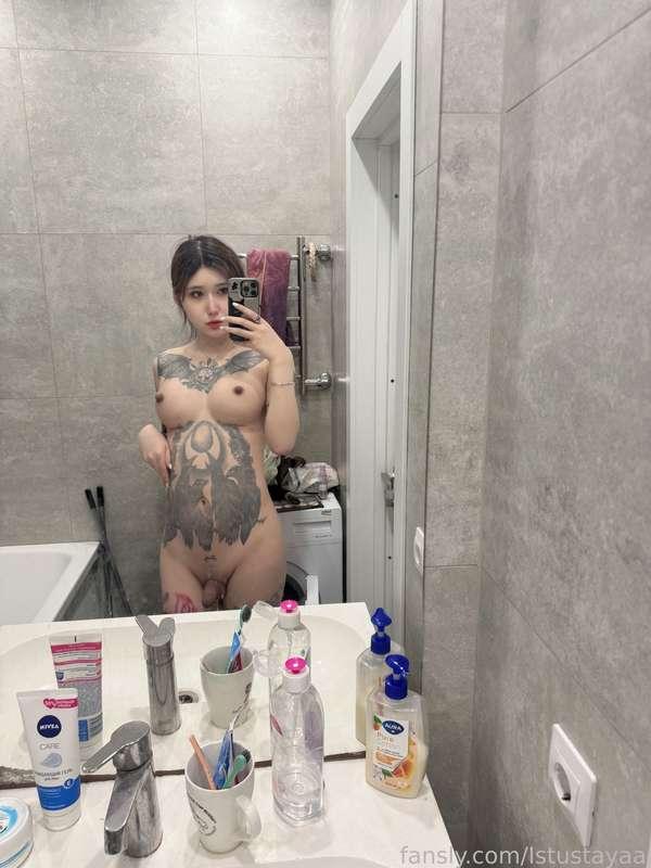 Shower time #fyp #trans #transgender #transgirl #tgirl #trap #mtf #shemale #tattoo #asian 