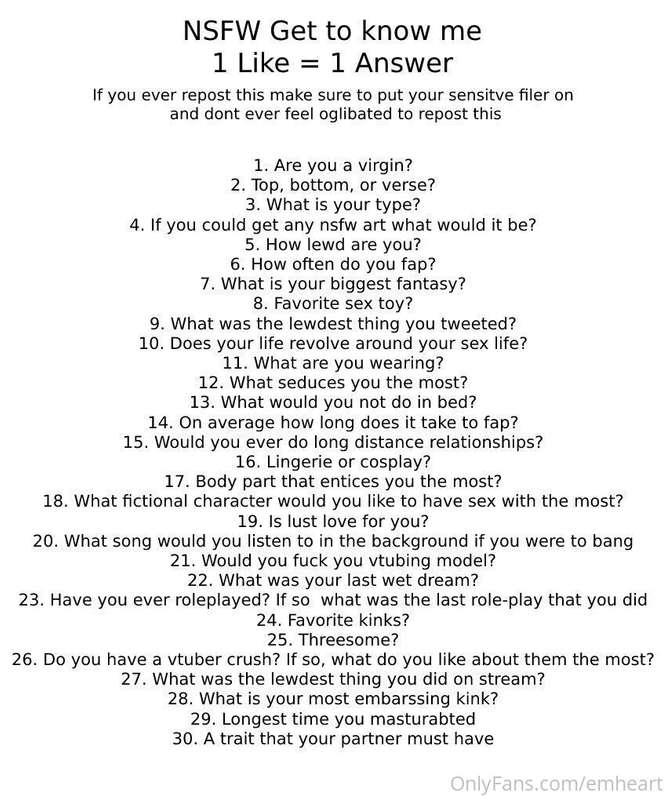 Ask! I’ll answer