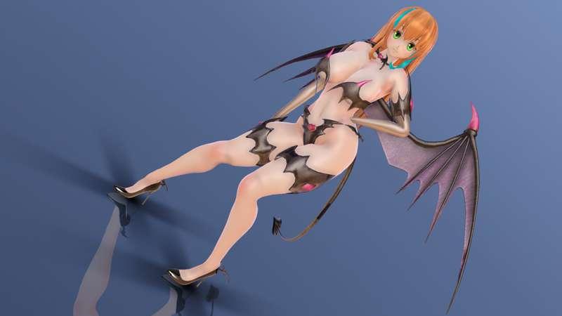 MMD RetroVlogs Girl Sexy Set