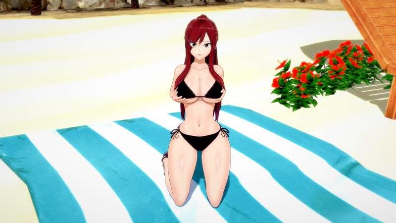 A photo session to Erza