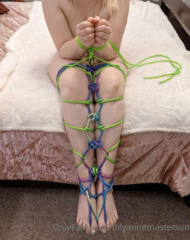 Shibari rope bondage is like a hug <3