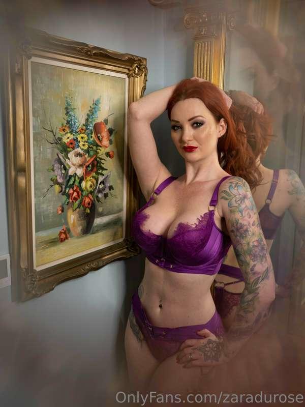Do you like me in purple? 

Photos by Frankinsella