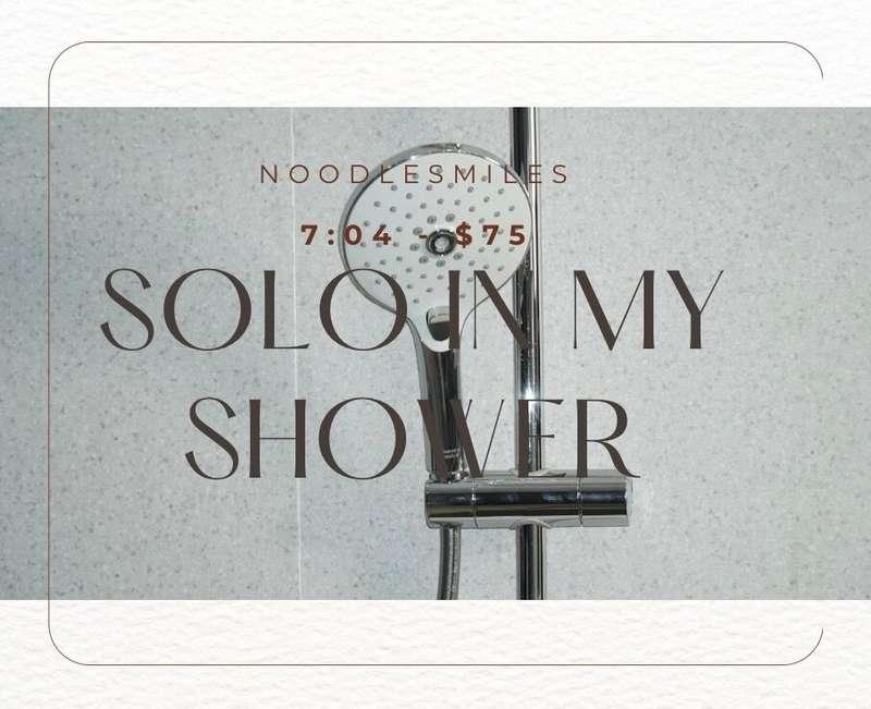 NEW Video!✨
Solo In My Shower🚿
*(Solo - 7:04)* $75

• Pantie..