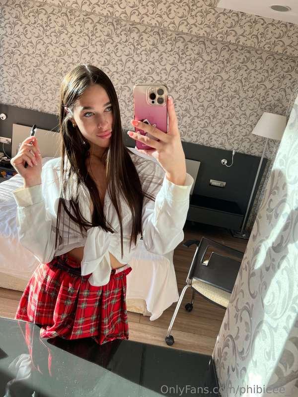 Did I look like the perfect student today… or the one who al..