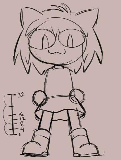 Neco Arc Animation Process Gifs - Step-by-step