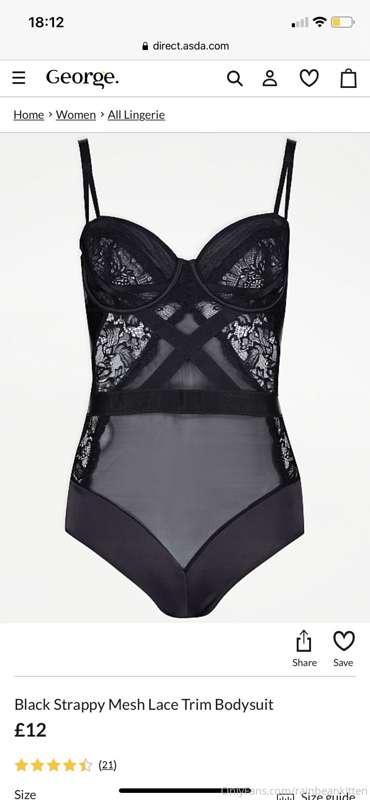 found the cutest lingerie body piece in Asda of all places!!..