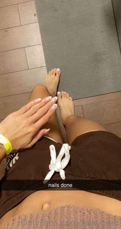i love a fresh set :p