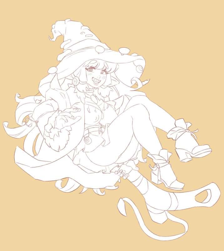 Witch Latte WIP 