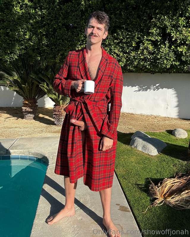 Tell your dad good morning, bud.