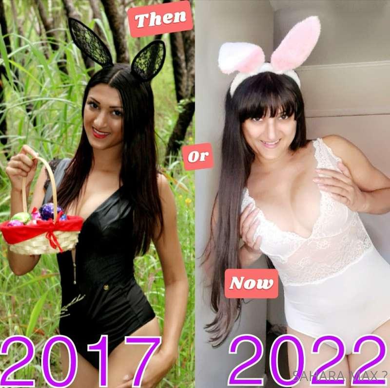 Was I a better Bunny, "then", or "now"?