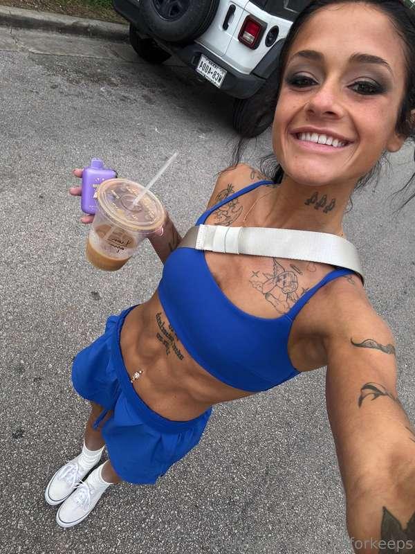 Good morning! Will you treat me to another coffee?? I'll sen..