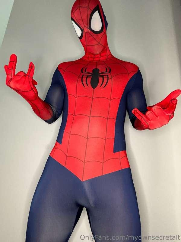 Spiderman! Spiderman! 🕸️ Did you know Peter Parker was cheek..