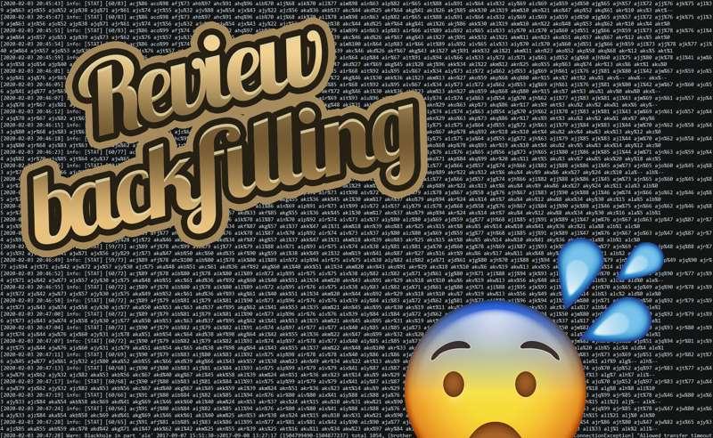 Review backfilling