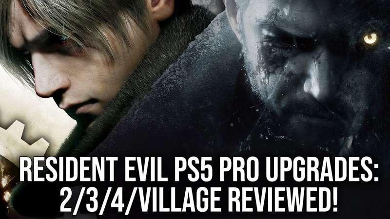 (Slightly) Early Access: Resident Evil on PS5 Pro - Resi 2/3/4/7/Village - Big RT and 60Hz/120Hz Upgrades!