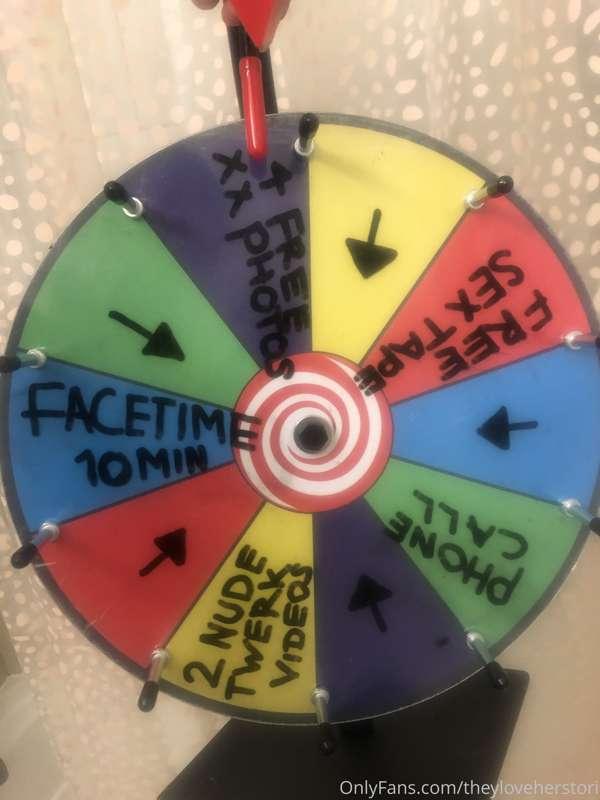 Tip 10$ for a spin. Video results tonight!