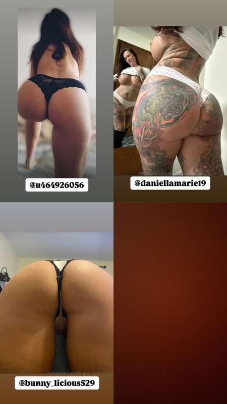 @OFPromocentral presents January’s Hottest Ass Contest! 🍑_❗️..