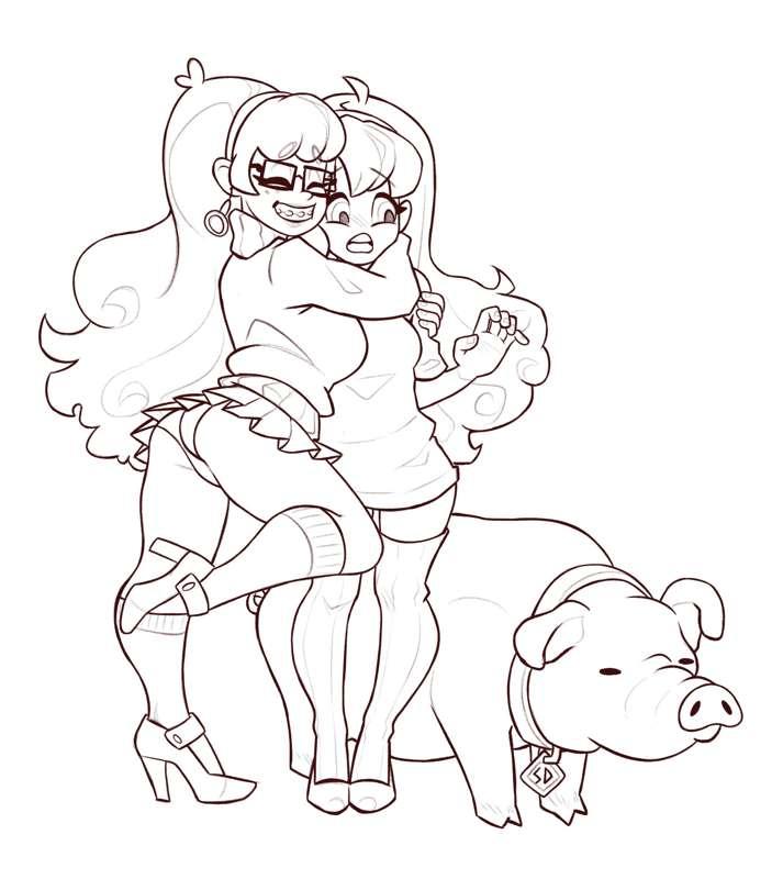The Mystery Falls Gang WIP