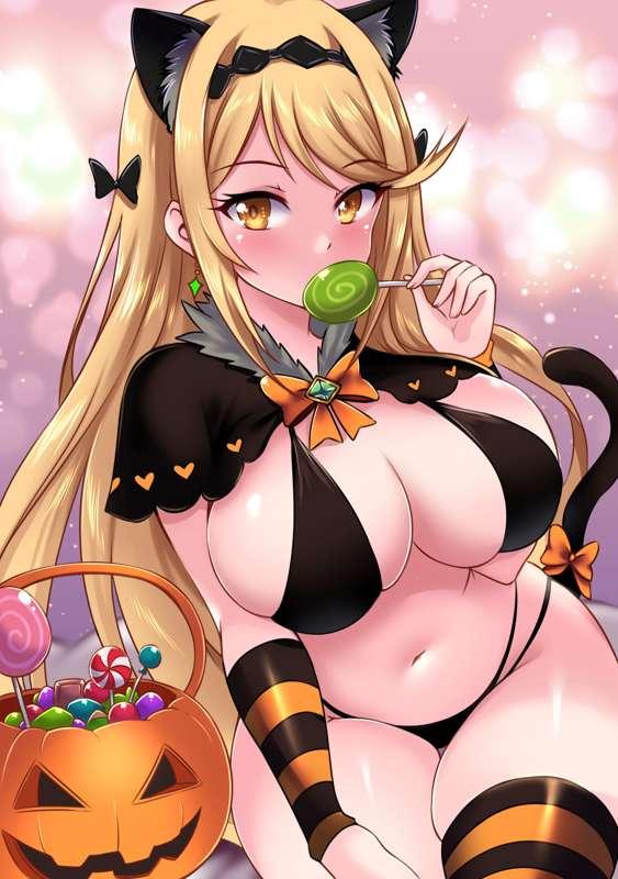 Mythra ❤ Halloween ❤