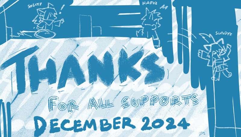 Thank you so much for support December 2024