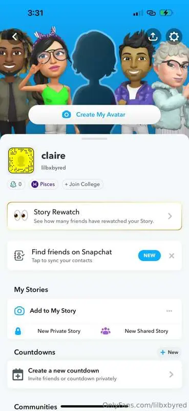 Hi loves, i got a new snap feel free to add it😋