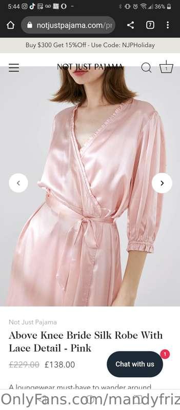 Help me get this pretty silk robe 👉👈
