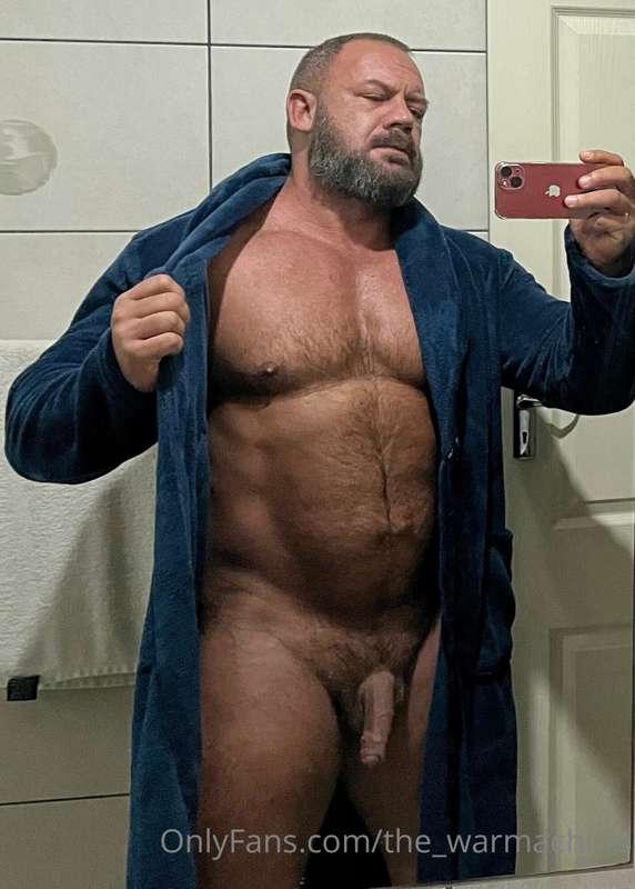 Waking up still. Think this robe is better than the previous..
