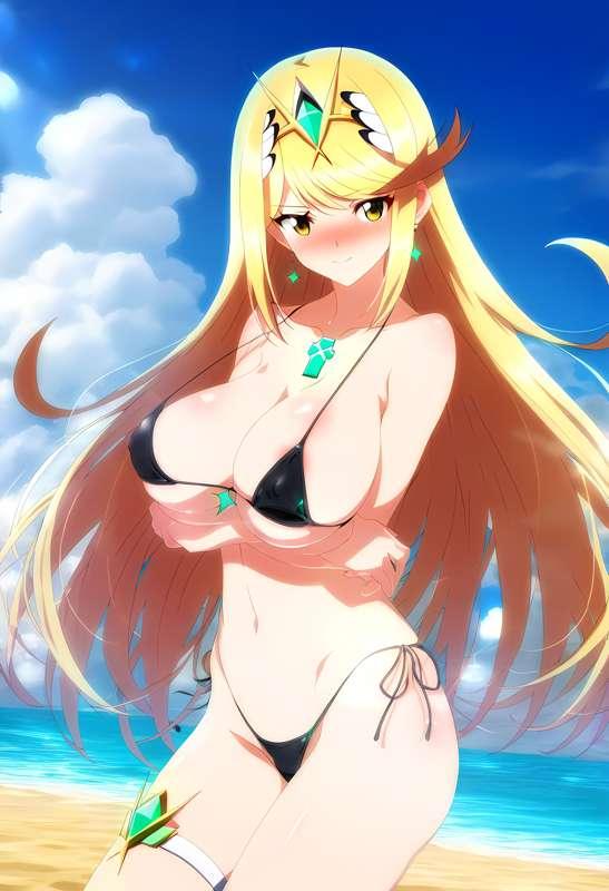 Mythra (ヒカリ) | Xenoblade (Extras)