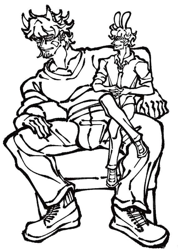 Cat and Rabbit (WIP) 📝