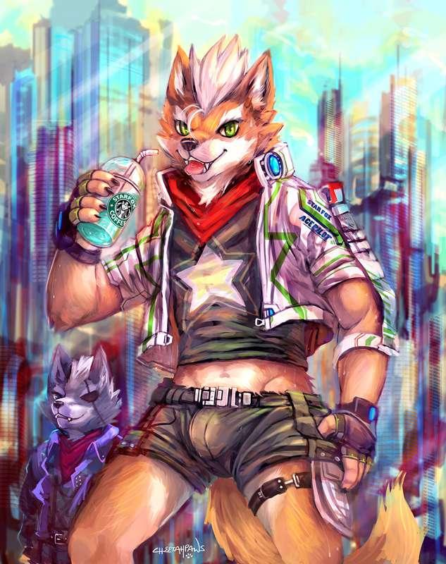 Wolf Dating Fox [Done]