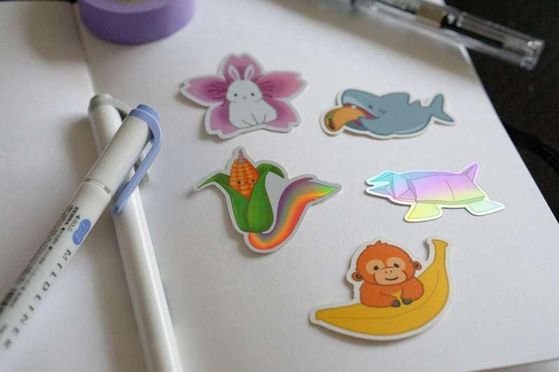 STICKERS! Batch 2! And Postcards!
