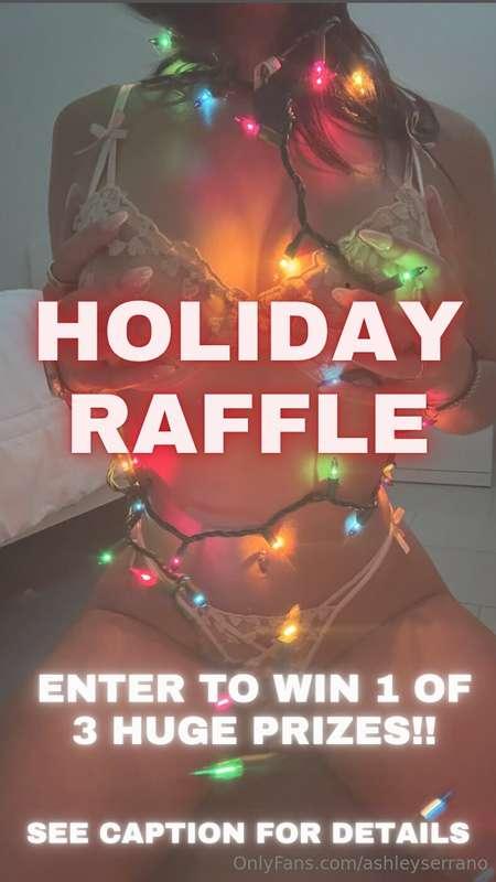 🚨🚨🚨🚨🚨RAFFLE ENTRIES ARE CLOSED!!!🚨🚨🚨🚨🚨🚨I’ve got 3 HUGE gifts..