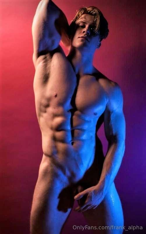 Body’s on display, cock’s in my grip—just enough to leave yo..