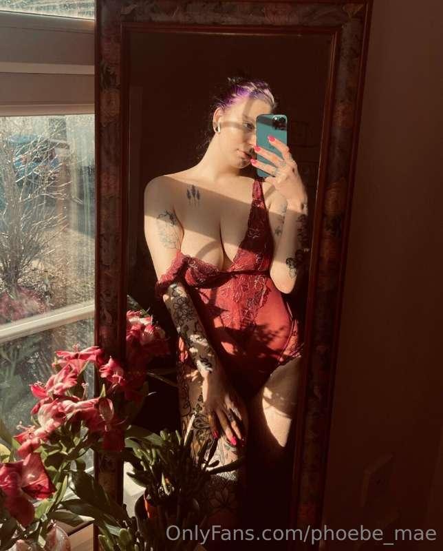 Always feel cute in red ❤️